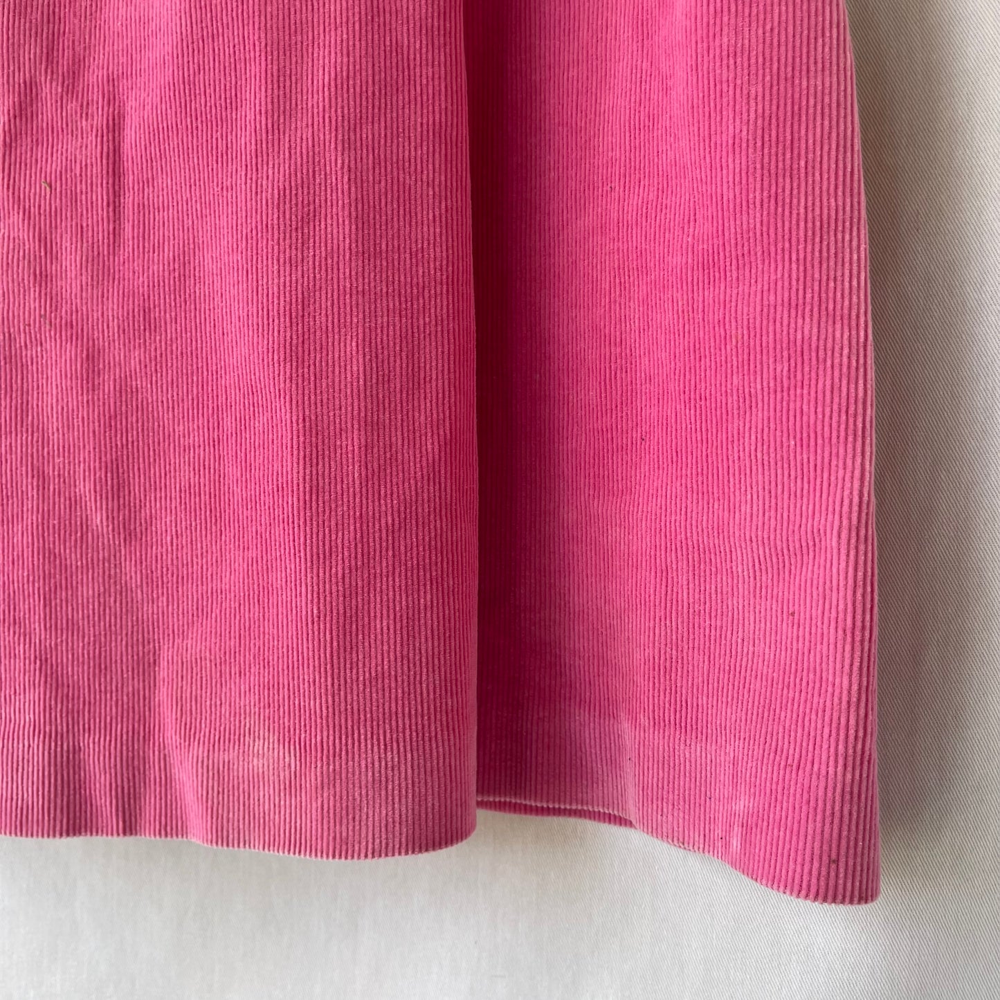VINTAGE 90S LILI PINK CORD PANEL PLEAT SKIRT