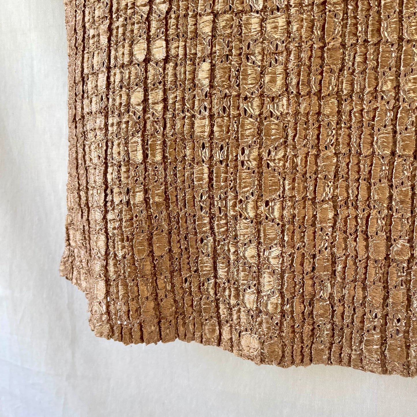 VINTAGE 90s CARMEL TEXTURE TANK