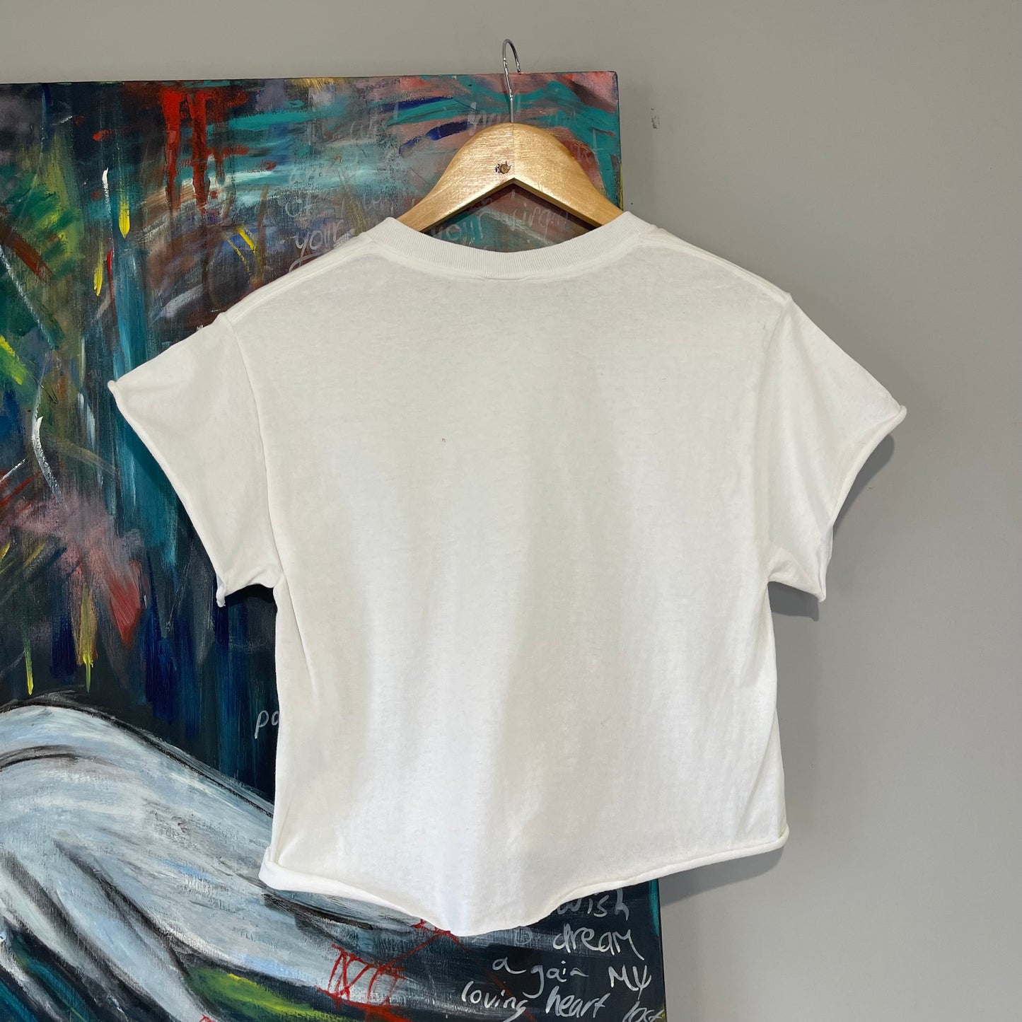 VINTAGE NEW YORK Y2K SOUVENIR CROPPED TSHIRT