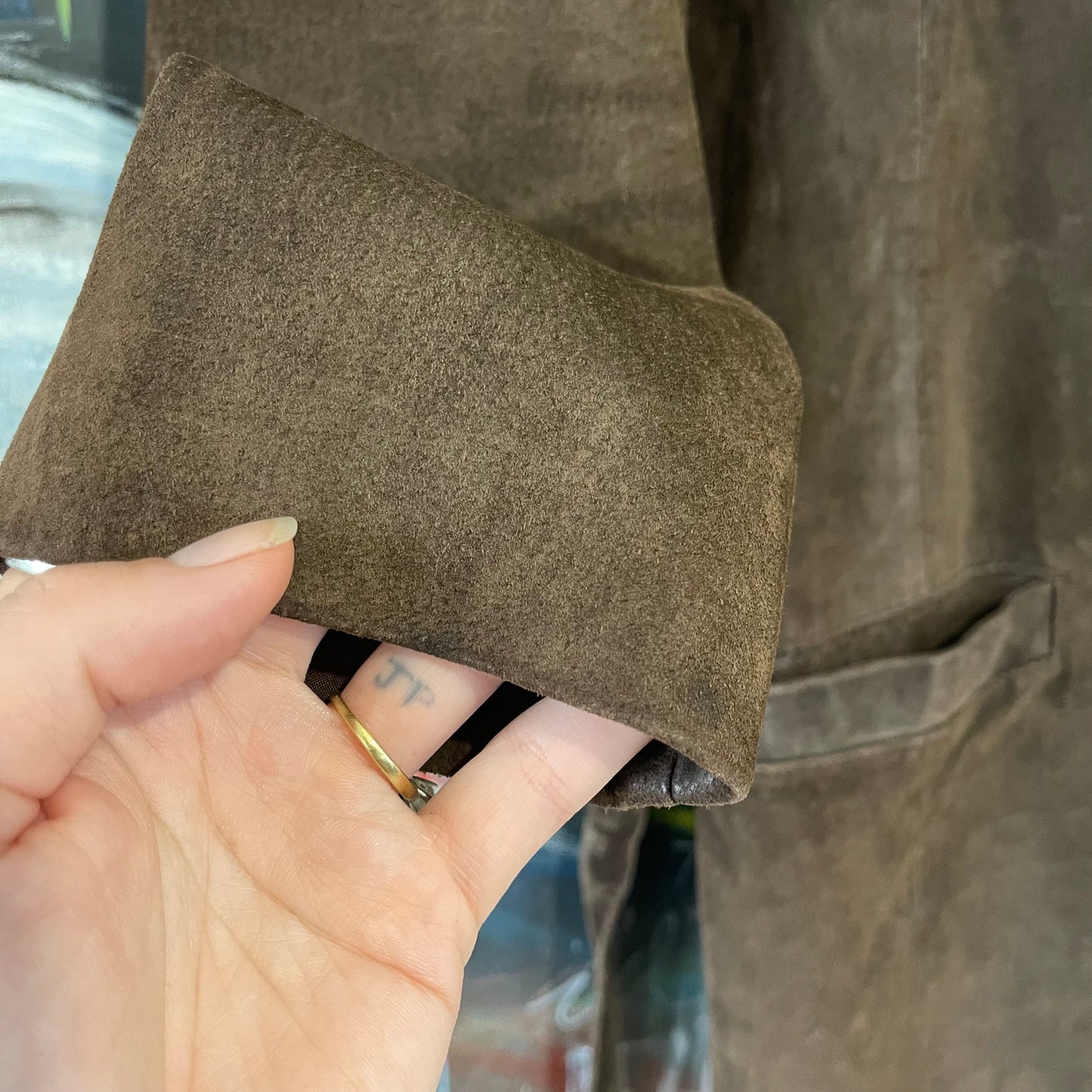 VINTAGE SIRICCO BROWN SUEDE JACKET