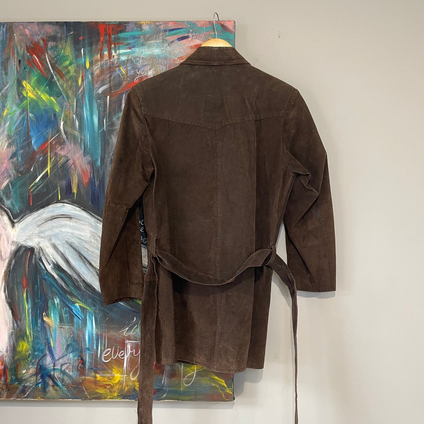 VINTAGE SIRICCO BROWN SUEDE JACKET
