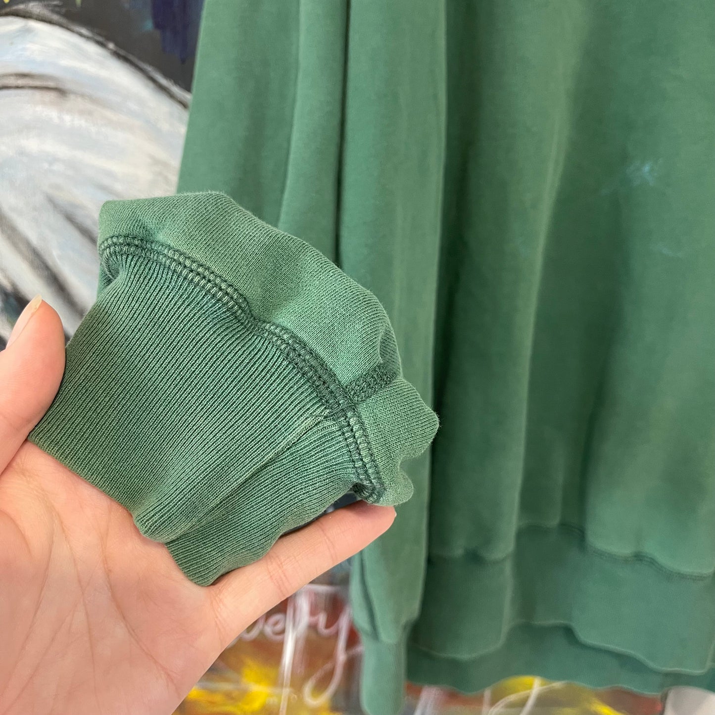 VINTAGE 90s GREEN RALPH LAUREN SWEATER JUMPER