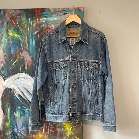 VINTAGE Y2K LEVI STAUSS SIGNITURE STANDARD TRUCKER DENIM JACKET