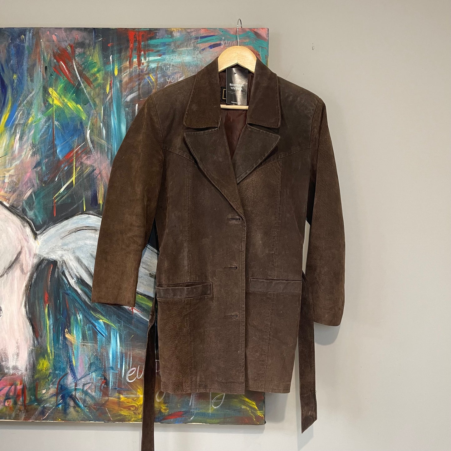 VINTAGE SIRICCO BROWN SUEDE JACKET
